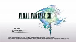 Final Fantasy XIII Title Screen